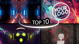 Top 10 After Effects Music Templates [upl. by Tenrag]