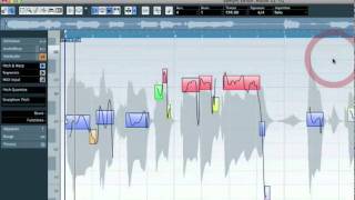 Cubase Tutorial Tech Tip 12 Cubase 5 Variaudio autotune [upl. by Nalyak]