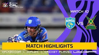 Highlights  Saint Lucia Kings vs Guyana Amazon Warriors  CPL 2024 [upl. by Obrien]