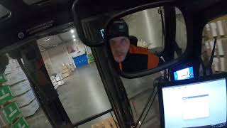 POV Day in the life Goods reception 5 ton forklift [upl. by Kcirdes500]