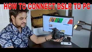 How to connect And File Transfer NikonCanonSonyAny DSLR Camera to LaptopDesktop Free [upl. by Aerdnas331]