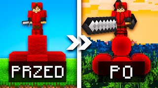 BEDWARS ale gdy ZGINĘ mój TEXTUREPACK staje się DZIWNIEJSZY [upl. by Dante]