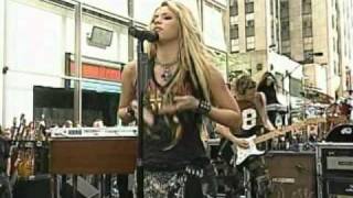 Shakira  Whenever Wherever live  today show New York 2002 [upl. by Ellenig]