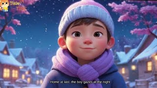 a snowy day  animated story for kids  short english story [upl. by Essie906]