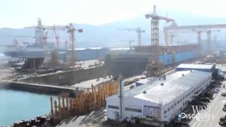 Time Lapse Video of Cargo Vessel Construction [upl. by Nie]