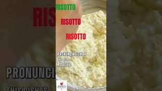 How to Pronounce Risotto howtopronounce risotto shorts italy [upl. by Loella]