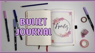 Bullet Journal Április  Viszkok Fruzsi [upl. by Bang]