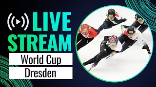 LIVE  Repechage session  Dresden 2024  ShortTrackSkating [upl. by Dnalra]