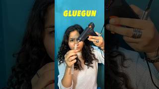 Gluegun HACKS🥵🤯 5MinuteCraftsYouTube edition art youtube diy shev [upl. by Irah780]