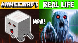 ALL MINECRAFT MOBS VS REAL LIFE  REALISTIC  NO CLICKBAIT [upl. by Bille]