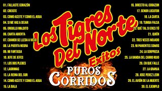 1 Hora De Puros Corridos De Los Tigres Del Norte Mix  Los Tigres Del Norte Mix Exitos Canciones [upl. by Etna]