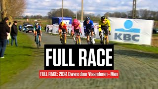 FULL RACE 2024 Dwars door Vlaanderen  Men [upl. by Crispen]