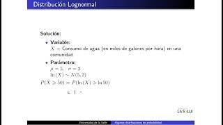 15 Distribución lognormal [upl. by Paulie]