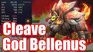 【Summoners War RTA】The Power Despair Bellenus The beginning of Cleave and Powerful RTA [upl. by Teragram]