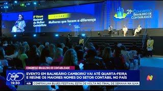 Balneário Camboriú recebe congresso de contabilidade atualizações e tendências no setor [upl. by Mossman]