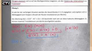 Betriebsoptimum und Betriebsminimum  Individuelle Angebotsfunktion ★ Erklärung [upl. by Am]