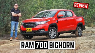 RAM 700 BIG HORN 🔥 Una pickup liviana muy versátil y espaciosa 🔥 Prueba  Reseña 4K [upl. by Eimirej]