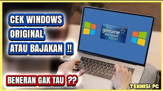 Cara Mengetahui Windows 10 Original [upl. by Annaili]