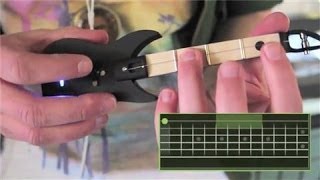 FretPen Worlds Smallest Most HighTech Guitar [upl. by Acinomed703]