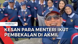 Selesai Jalani Pembekalan di Akmil MenteriWamen Kabinet Merah Putih Kembali ke Jakarta [upl. by Llemar]