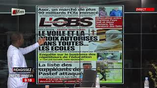 Unes de Lobservateur amp de Record  Infos Matin du 09 octobre 2024 [upl. by Ehcrop495]