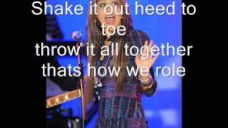 Hannah Montana Hoedown Throwdown lyrics [upl. by Johnath]