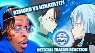 OH YEAH WE ARE SO BACK  That Time I Got Reincarnated As A Slime Season 3 Trailer REACTION [upl. by Sloane]