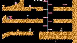 TAS NES Spelunker  スペランカー in 044666 [upl. by Aissak151]