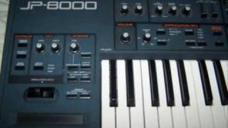 Trance with Roland JP8000 [upl. by Moulden90]