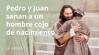 Pedro y Juan sanan a un hombre cojo de nacimiento [upl. by Llerol]