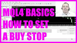 MQL4 TUTORIAL BASICS  15 HOW TO SET A BUYSTOP [upl. by Orsay178]