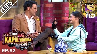 Sarla has a blast with Manoj Bajpayee  The Kapil Sharma Show  25th Mar 2017 [upl. by Fennell]