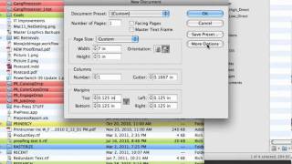 Create a New Document in InDesign [upl. by Ennaira173]