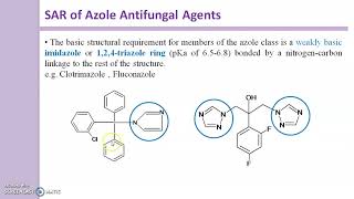 SAR of Azole Antifungal agents [upl. by Analram]