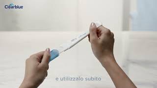 Video illustrativo Test di gravidanza Clearblue® precoce solo per l’Italia [upl. by Hackney70]