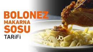 Bolonez Sos Nasıl Yapılır  Bolonez Makarna Sosu Tarifi [upl. by Onateyac]