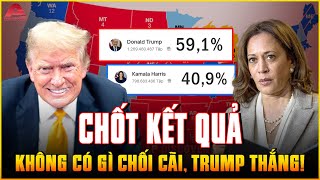 CHỐT KẾT QUẢ BẦU CỬ Trump có 591 NƯỚC MỸ TIN SẼ THẮNG không thể chối cãi TRUMP LÀ TỔNG THỐNG 47 [upl. by Aiveneg409]