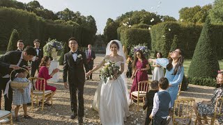 Chinese Wedding in French Castle WenjiaNanHighlights [upl. by Avraham]