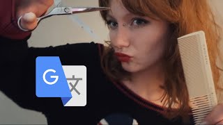 asmr ✂️ girl with broken english gives you a haircut ✂️ roleplay  heavy accent  snips soft spoken [upl. by Pestana166]