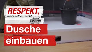 Duschkabine richtig einbauen  toom Werkstatt [upl. by Aros]