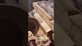 Bamboo Comb Manufacturing in India  Made in India  Neem Wood Combs  Bamboo Toothbrush [upl. by Anitsihc]