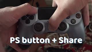 How to connect PS4 controller if blinking white [upl. by Kutzenco]