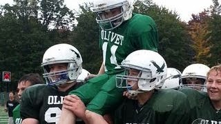 Middle school football teams lifechanging play [upl. by Killigrew]