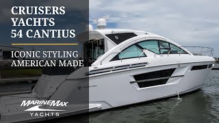 Cruisers Yachts 54 Cantius  InDepth Look [upl. by Eiger]