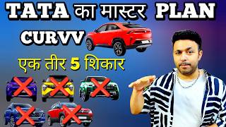 TATA CURVV 2024 की वजह से इन cars के बुरे दिन शुरू Xuv 3xo Vs Maruti Brezza Vs Tata Nexon [upl. by Yrrej]