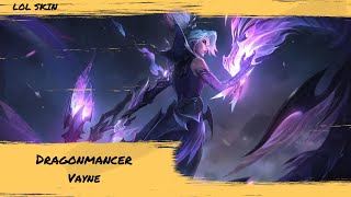 Trang phục Vayne Dạ Long Tiễn  Dragonmancer Vayne  PBE [upl. by Wendolyn]