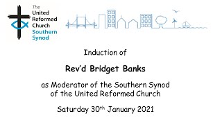 Southern Synod Moderator Induction [upl. by Edee]