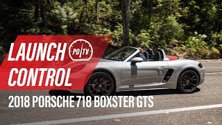 2018 Porsche 718 Boxster GTS How to use Launch Control POV [upl. by Candless745]