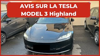 Mon avis sur Tesla Model 3 Highland après 1 mois [upl. by Eninaj]