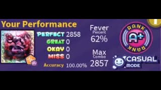 NOGEAR ROBEATS NEW DIFF 36 ALL PERFECT  100 Flowering Night Fever Hard [upl. by Ping]